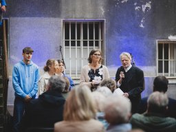 Ausstellung Anne-Frank-Gesamtschule im Hafthaus Moers 0525